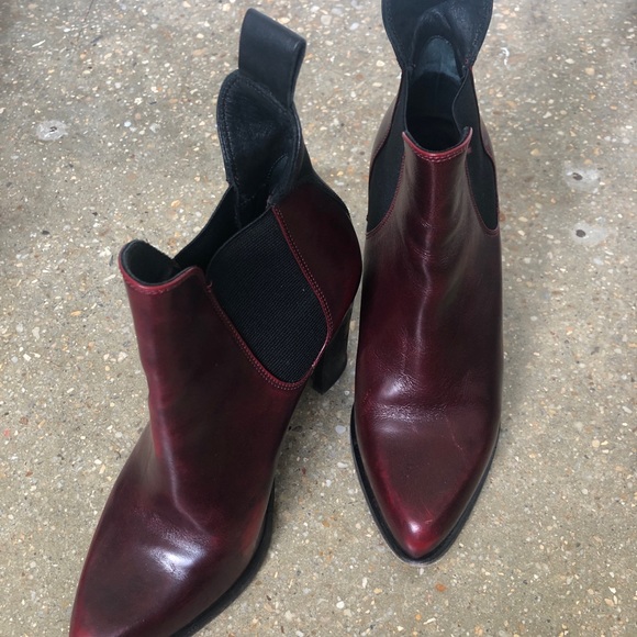 Rag & Bone Burgundy Stanton Chelsea boots - Picture 7 of 7